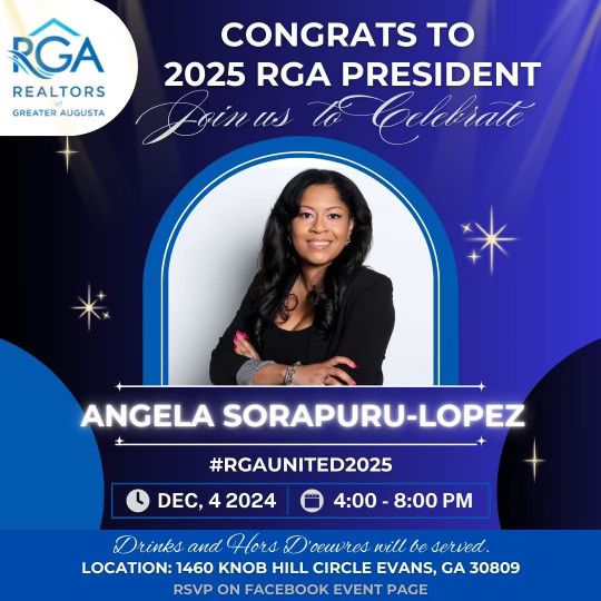 Angela Sorapuru-Lopez, 2025 RGA President celebration